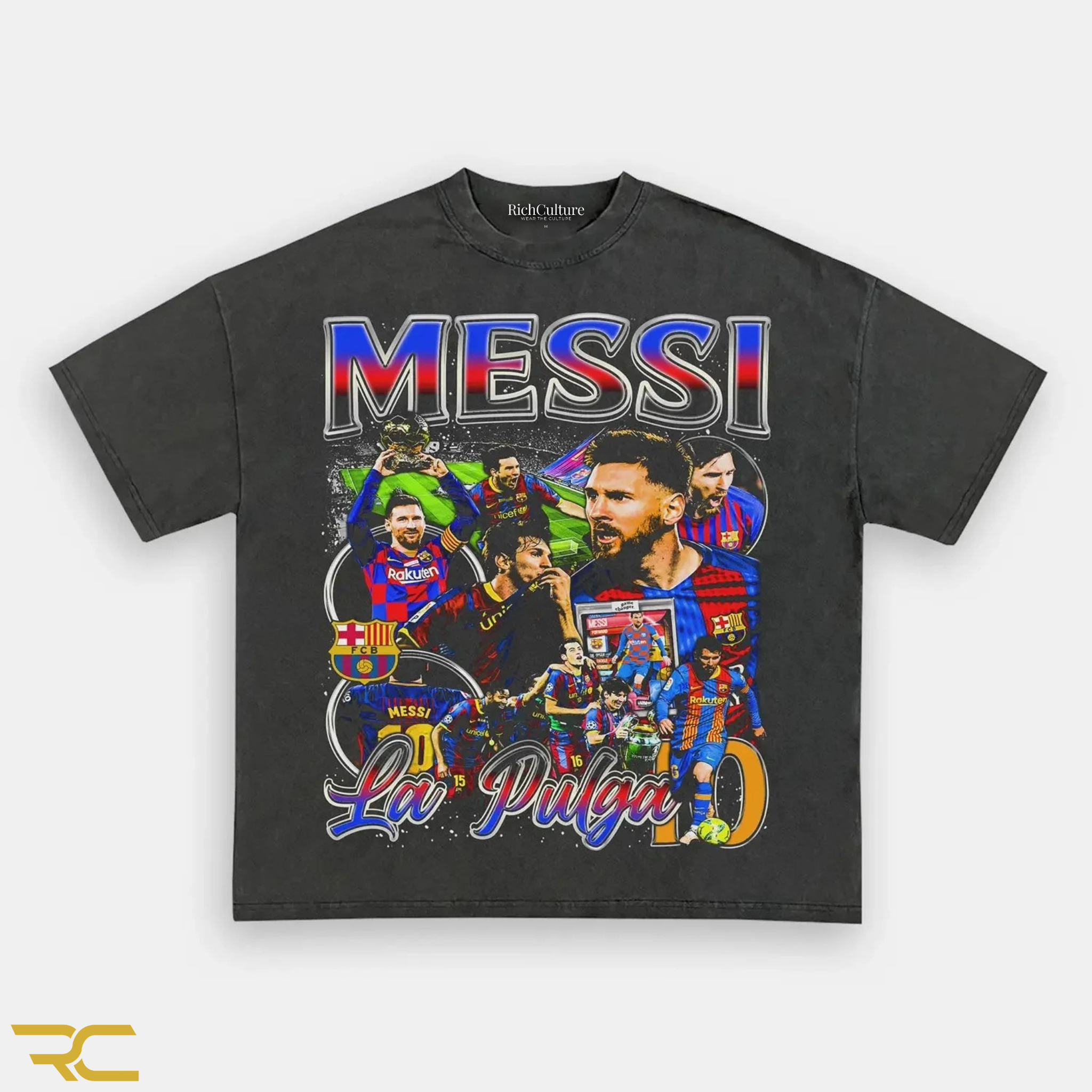 MESSI LA PULGA GRAPHIC TEE - RichCulture