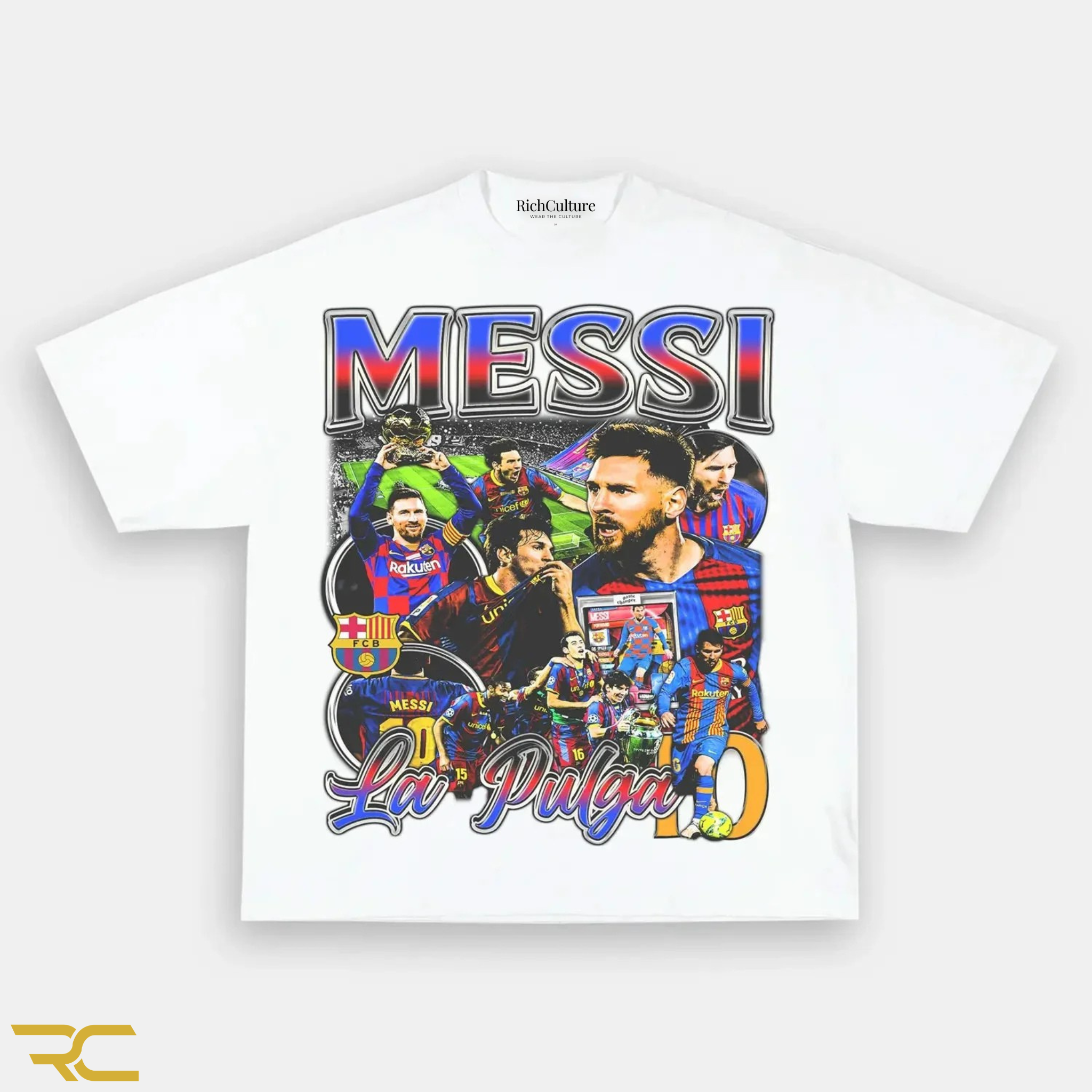 MESSI LA PULGA GRAPHIC TEE - RichCulture