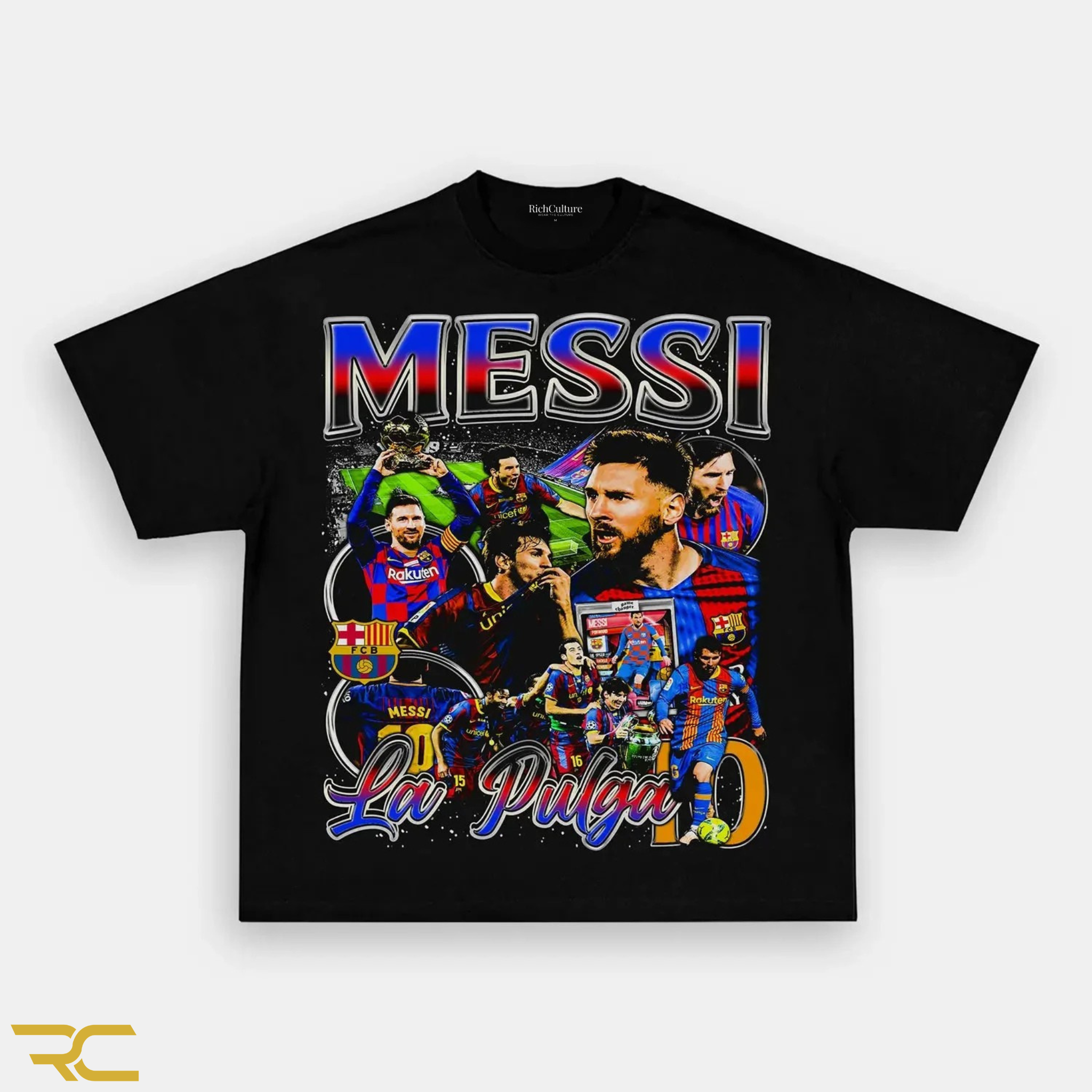 MESSI LA PULGA GRAPHIC TEE - RichCulture