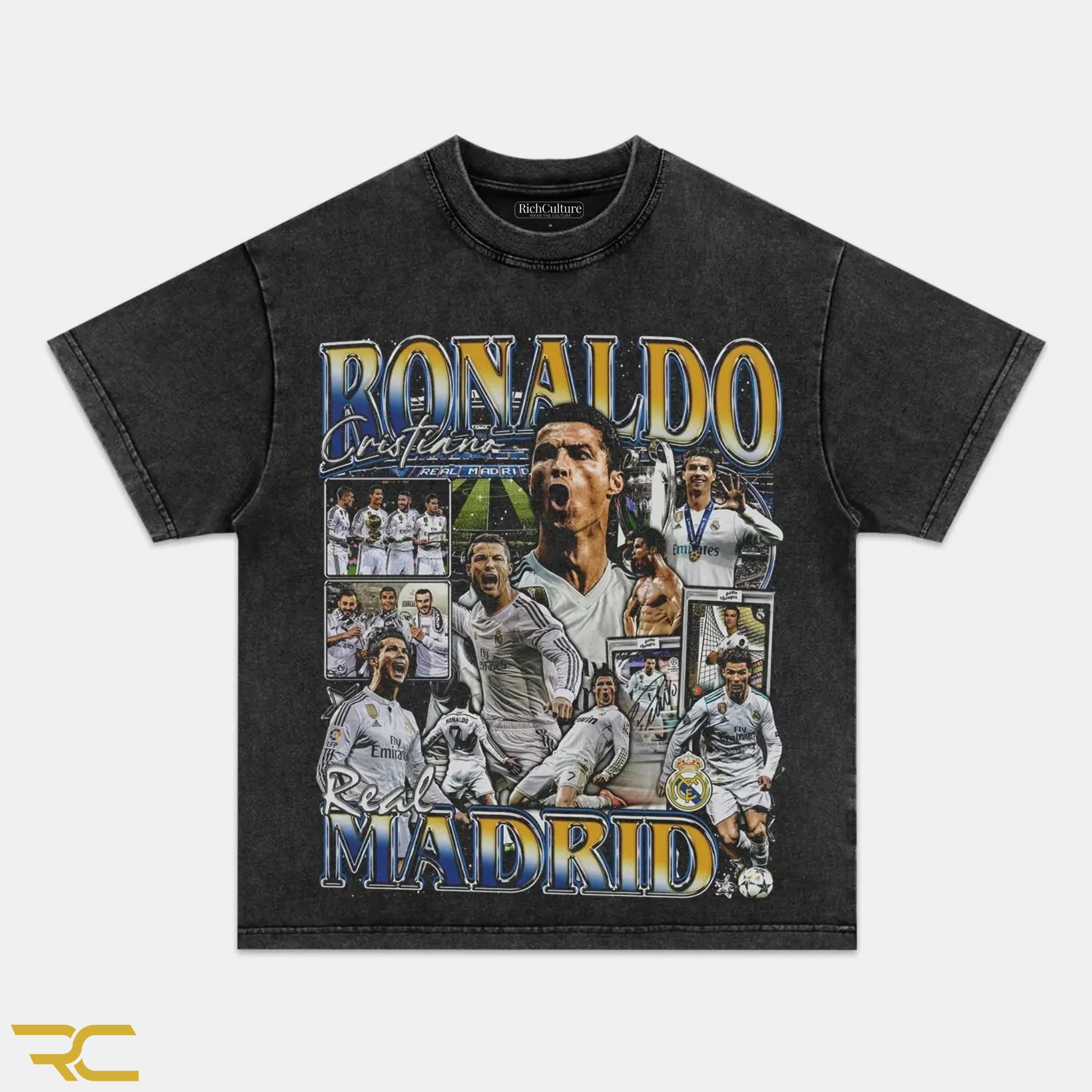 RONALDO MADRID CHAMPIONS GRAPHIC TEE - RichCulture