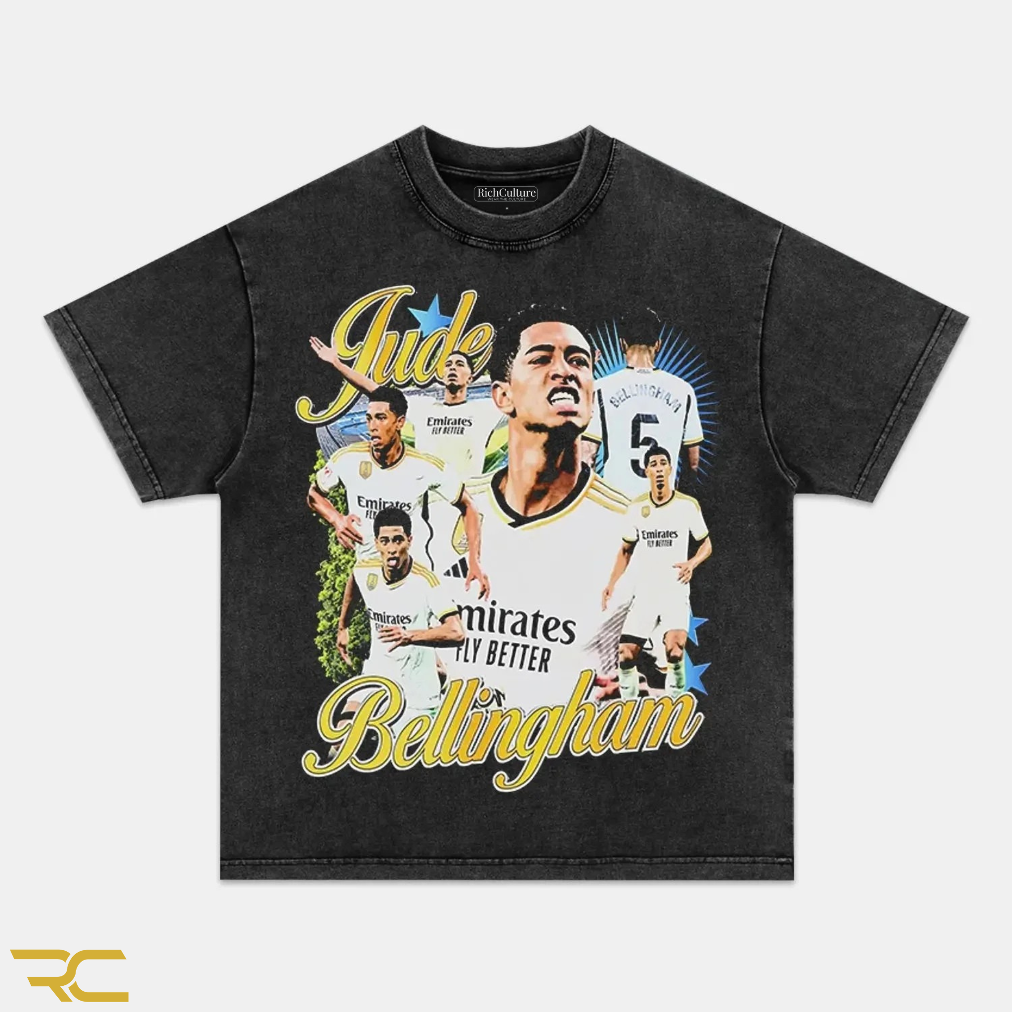 JUDE BELLINGHAM MADRID GRAPHIC TEE - RichCulture