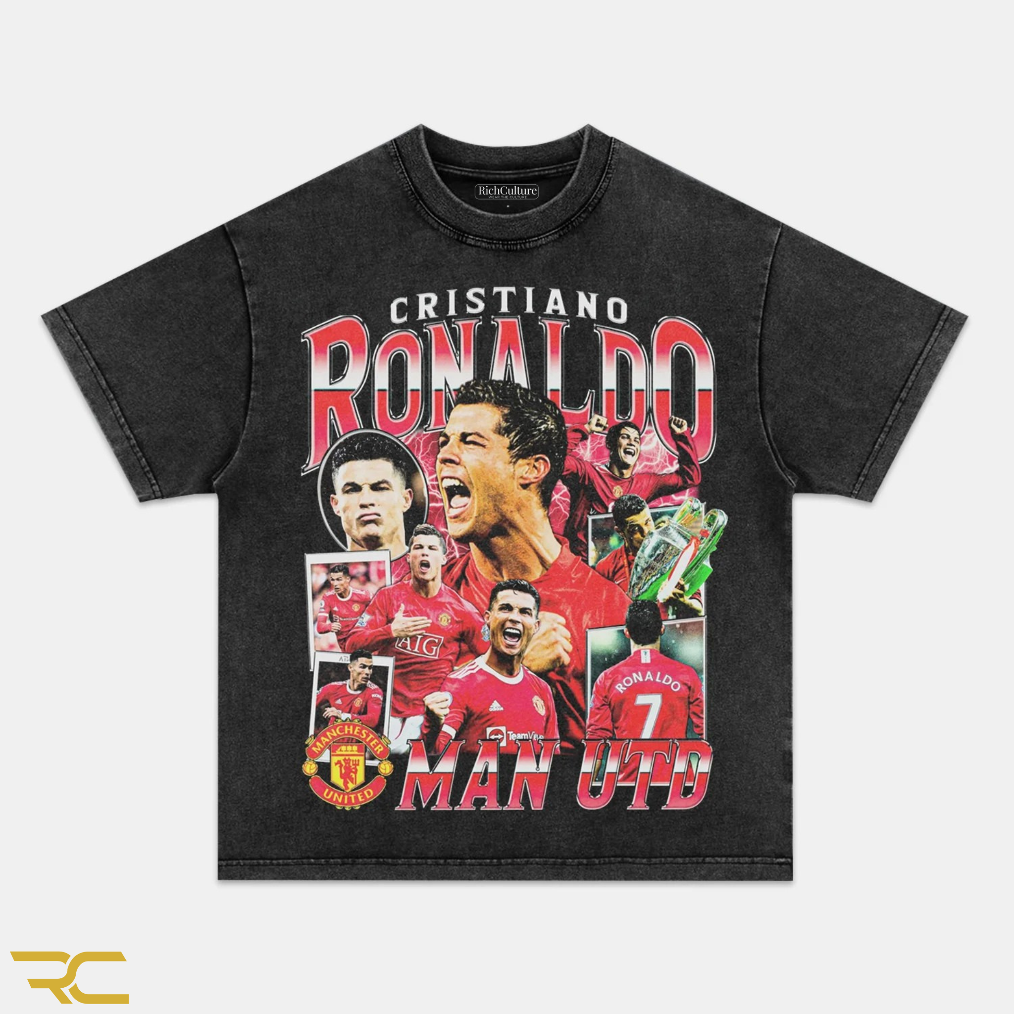 CRISTIANO RONALDO MAN UTD TEE - RichCulture