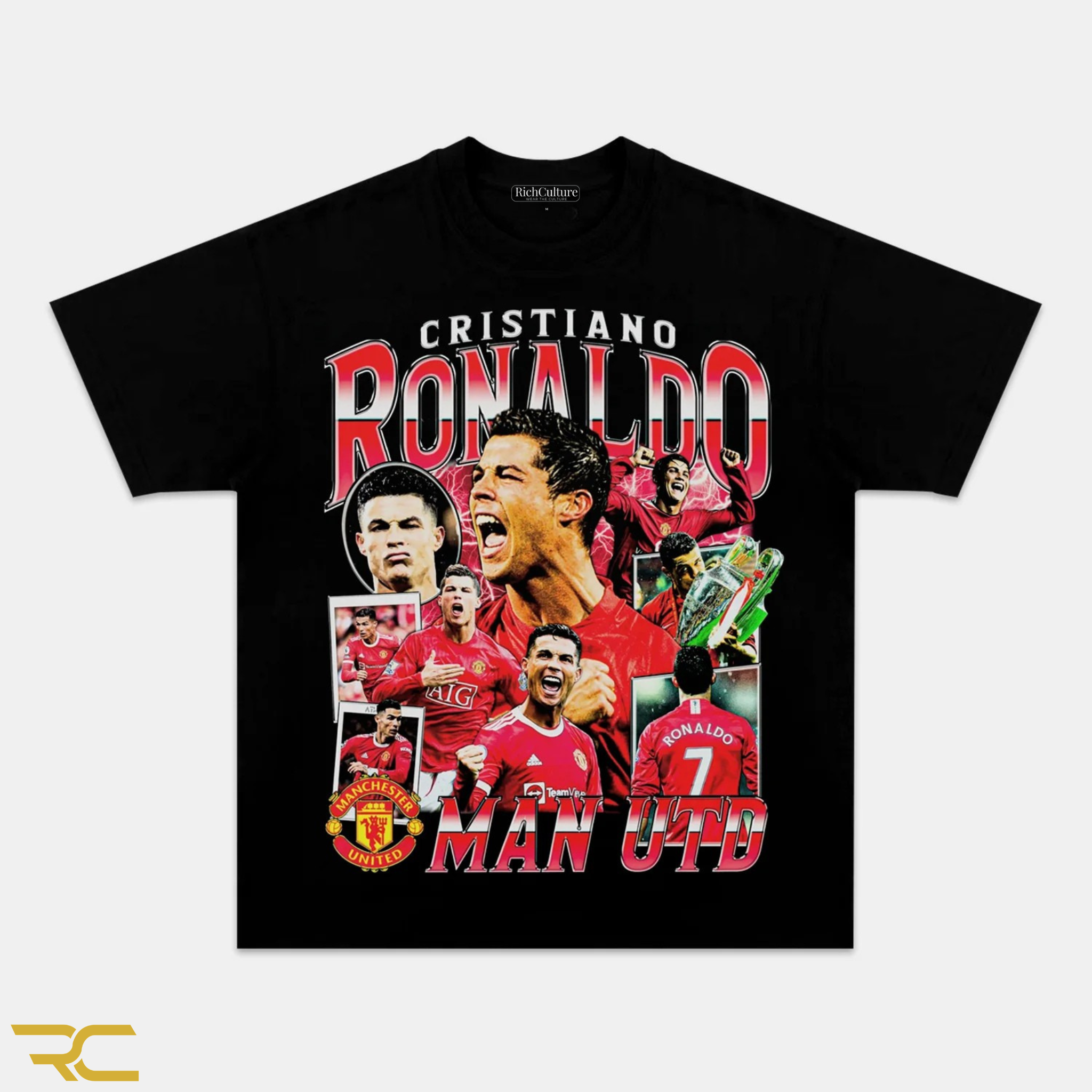 CRISTIANO RONALDO MAN UTD TEE - RichCulture